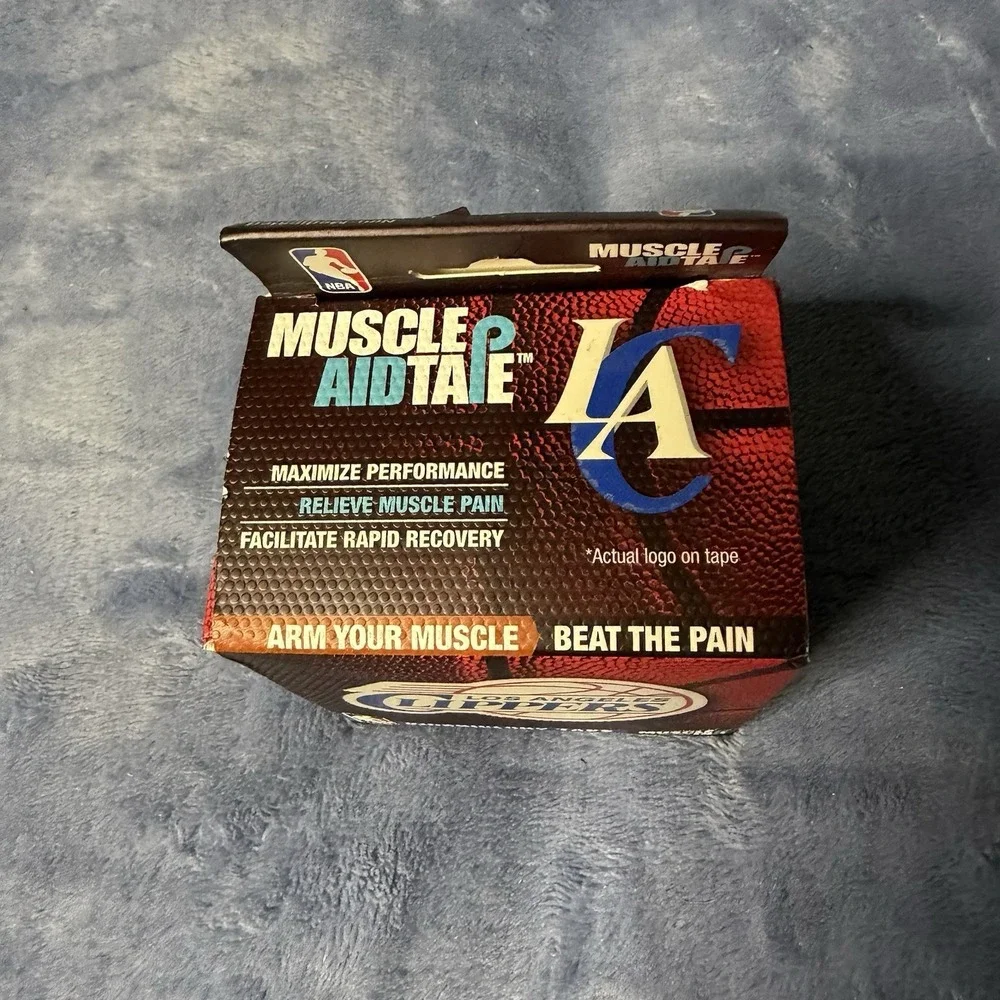 Los Angeles Clippers themed MuscleAidTape kinesiology tape‎ box